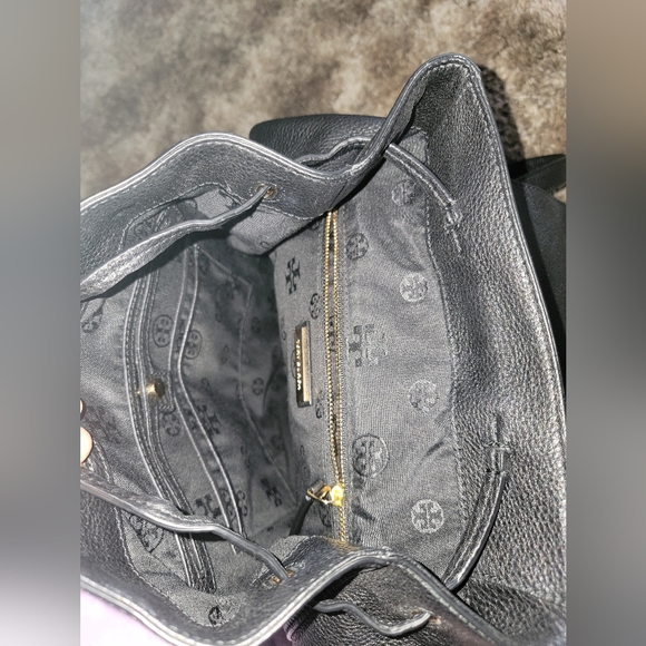 Tory Burch Black Leather Backpack main image 5